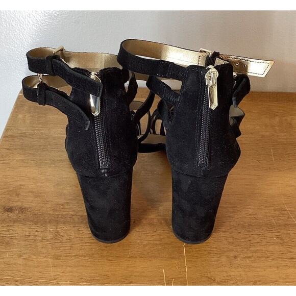 Sam Edelman Black Strappy Heels - Picture 6 of 10